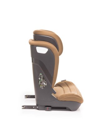 4 BABY Automobilinė kėdutė APP-FIX XXIV 100-150 cm Mokka I dydžio-15-36 kg-Automobilinės kėdutės