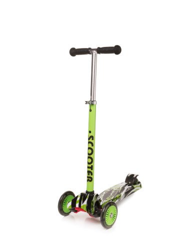 4 BABY skrejritenis MINI SCOOTER GREEN