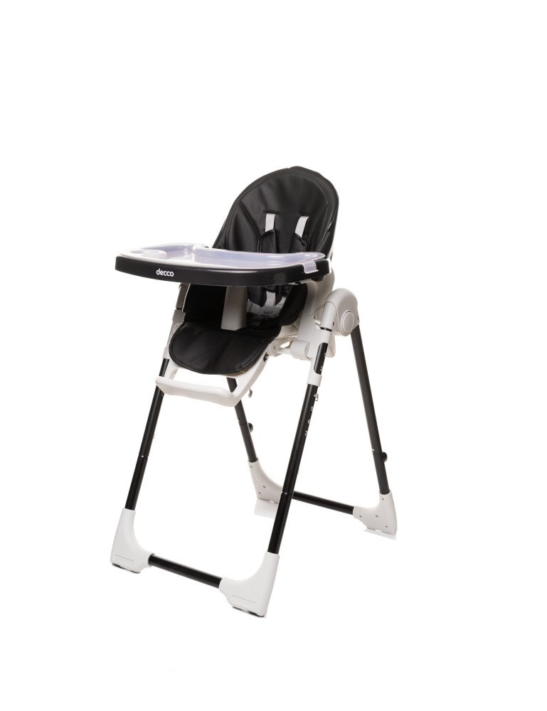 4 BABY Augstais krēsls DECCO BLACK