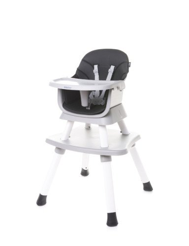 4 BABY Augstais krēsls MASTER melns