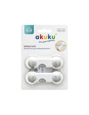 AKUKU A0649 Universāls skapīša aizsargs pelēks 9 cm