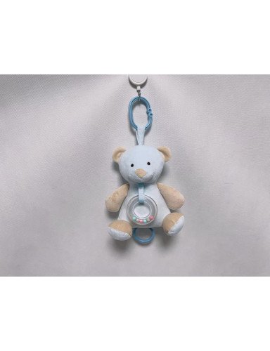 AXIOM 9442 Muzikinė dėžutė mėlynas meškiukas 18 cm