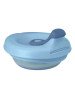 B.BOX BB100108 fill+feed silikoninis šėrimo indelis su dangteliu, mėlynas