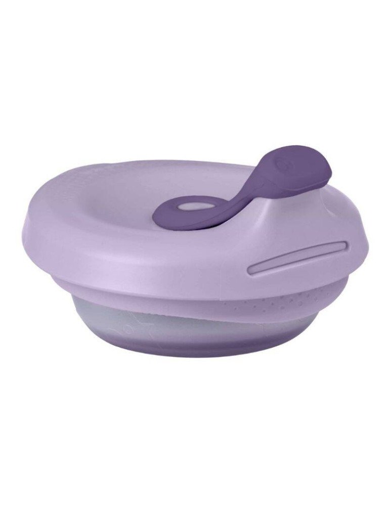 B.BOX BB100109 fill+feed silikoninis šėrimo indelis su dangteliu bijūnas