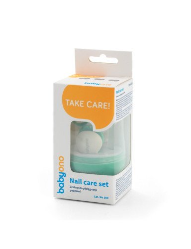 B.O.398/01 Nagu kopšanas komplekts zīdaiņiem un bērniem MINT TAKE CARE