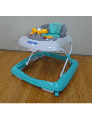 BABY MIX OSK-J-888E Walking mint grey play panel 39122