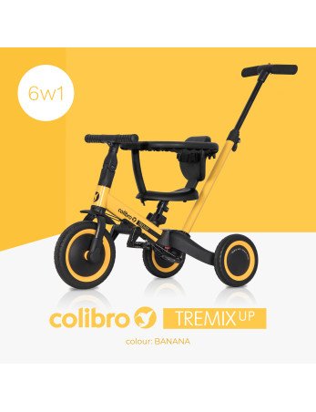 COLIBRO Bērnu velosipēds 6in1 TREMIXUP BANANA