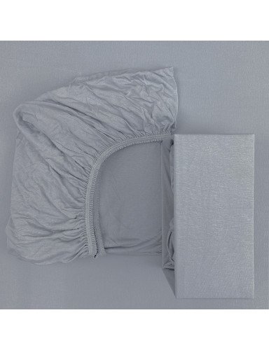 FIKI MIKI BAMBUS gultas pārklājs 120x60 pelēks