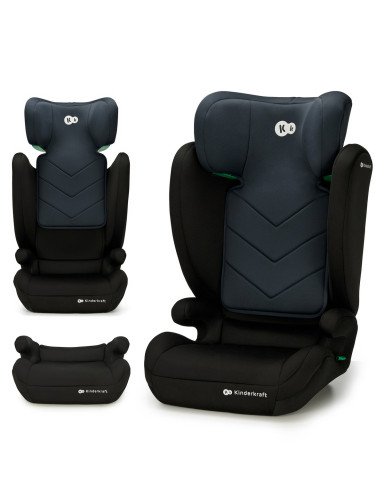 KINDERKRAFT I-SPARK i-size autokrēsliņš 100-150cm melns