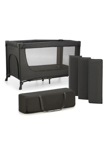 KINDERKRAFT Ceļojumu gultiņa JOY LIGHT GREY