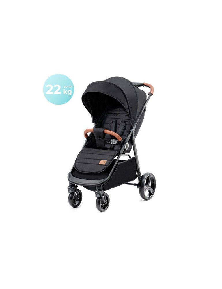 Kinderkraft ratiņi Grande Plus Black