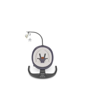 LIONELO Šūpuļkrēsls Ralf Grey Graphite