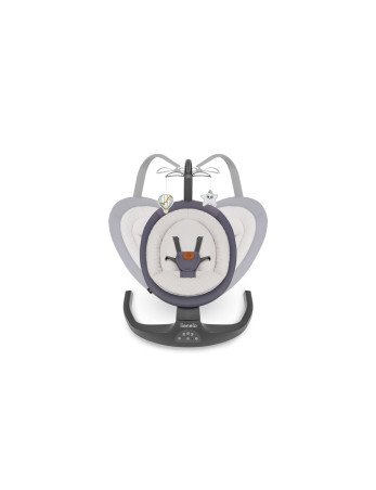 LIONELO Šūpuļkrēsls Ralf Grey Graphite