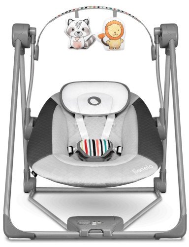 LIONELO lamamistool-stiilis Otto Cozy Grey