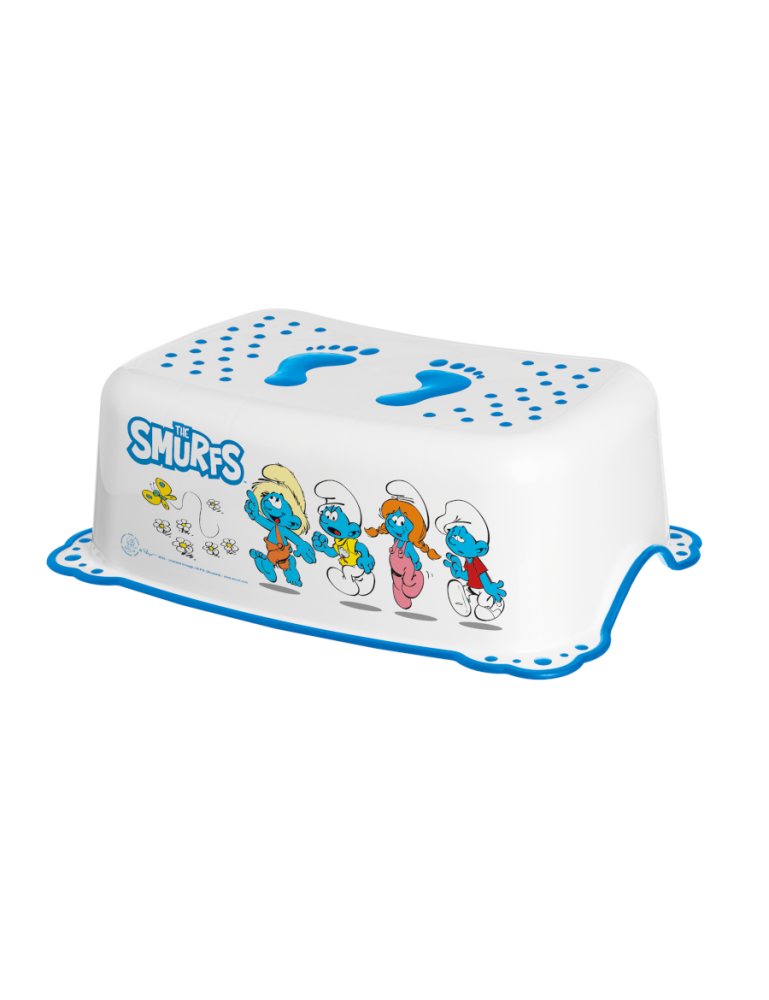 MALTEX Kojinės 2K Smurfai baltos spalvos