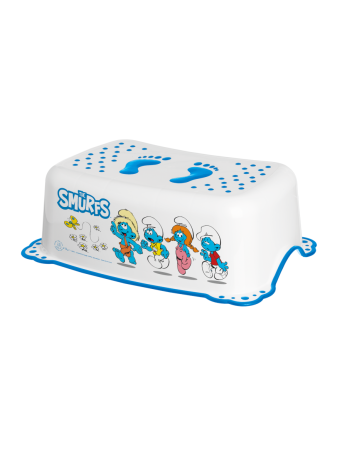 MALTEX Kojinės 2K Smurfai baltos spalvos