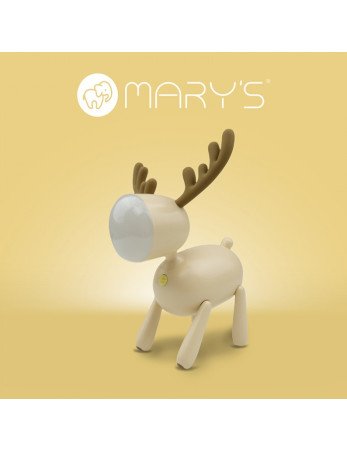 MARY'S MW20536 LED öölamp Beige hirvepuu