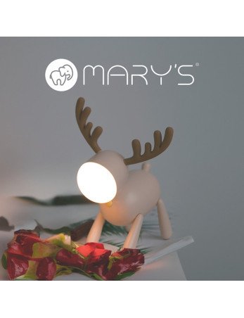 MARY'S MW20536 LED öölamp Beige hirvepuu