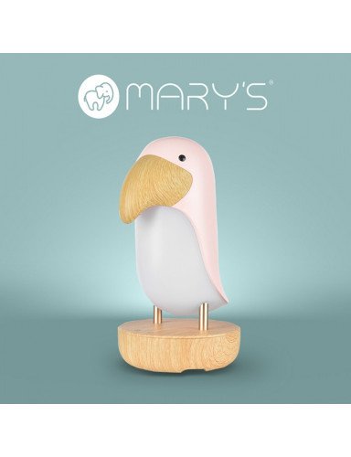 MARY'S MW20790 Toucan öölamp roosa + BLUETOOTH SPEAKER