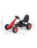 MILLY MALLY 3126 Pedāļu kartings Viper Red