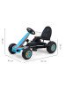 MILLY MALLY 3127 Pedāļu kartings Viper Blue