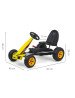 MILLY MALLY 3130 Pedāļu kartings Viper Yellow