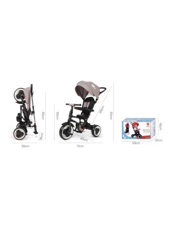 MILLY MALLY 3835 Qplay kolmerattaline jalgratas Rito hall