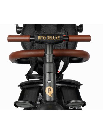 MILLY MALLY 5680 Qplay kolmerattaline jalgratas Rito Deluxe kummi must