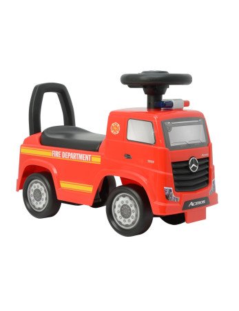 MILLY MALLY Mercedes-Benz Actros ugunsdzēsēju automašīna Sarkana