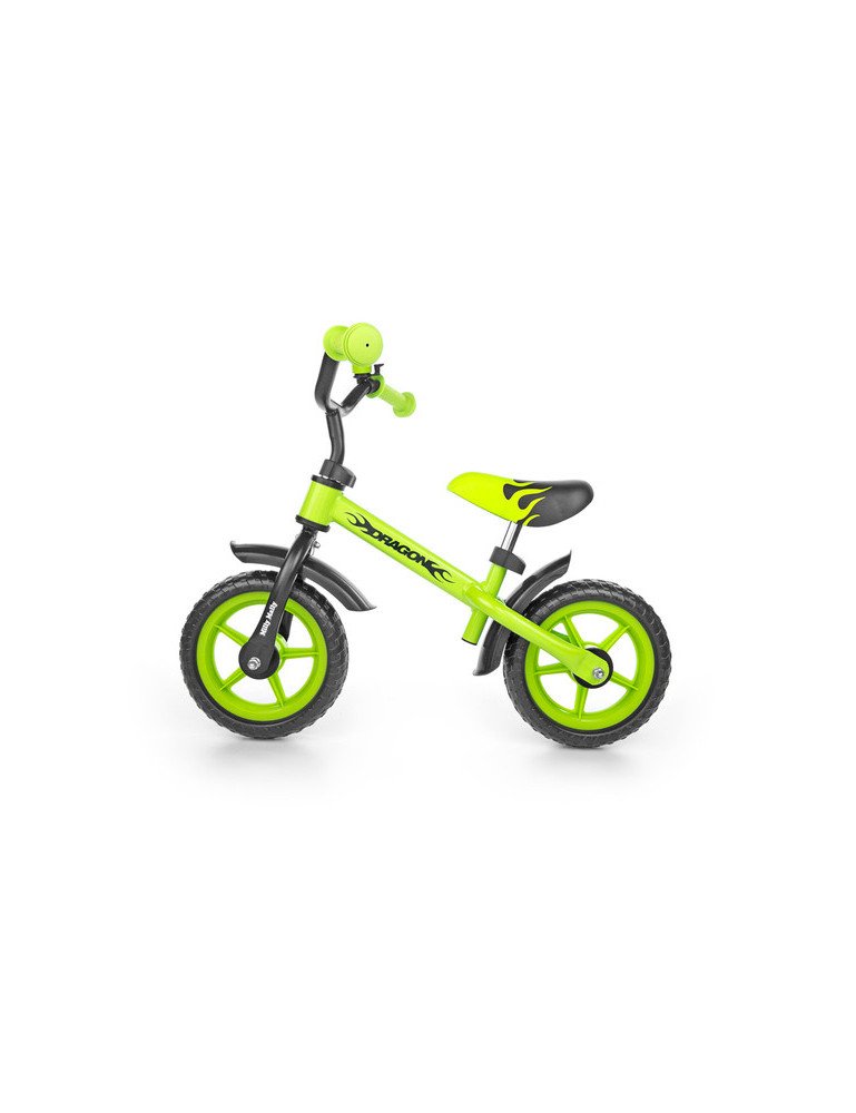 MILLY MALLY Jooksuratas DRAGON WITH BRAKE Roheline