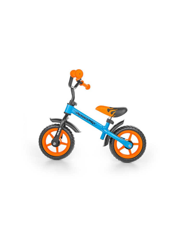 MILLY MALLY Jooksuratas DRAGON WITH BRAKE Oranž-sinine