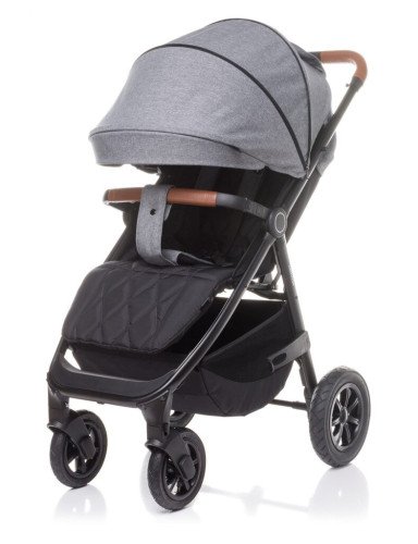 4 BABY vežimėlis STINGER AIR GREY-Sportiniai vežimėliai-Vežimėliai ir nešioklės
